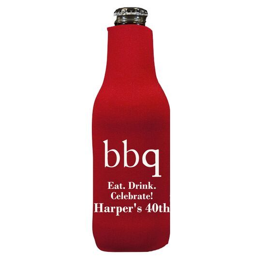 Big Word BBQ Bottle Huggers